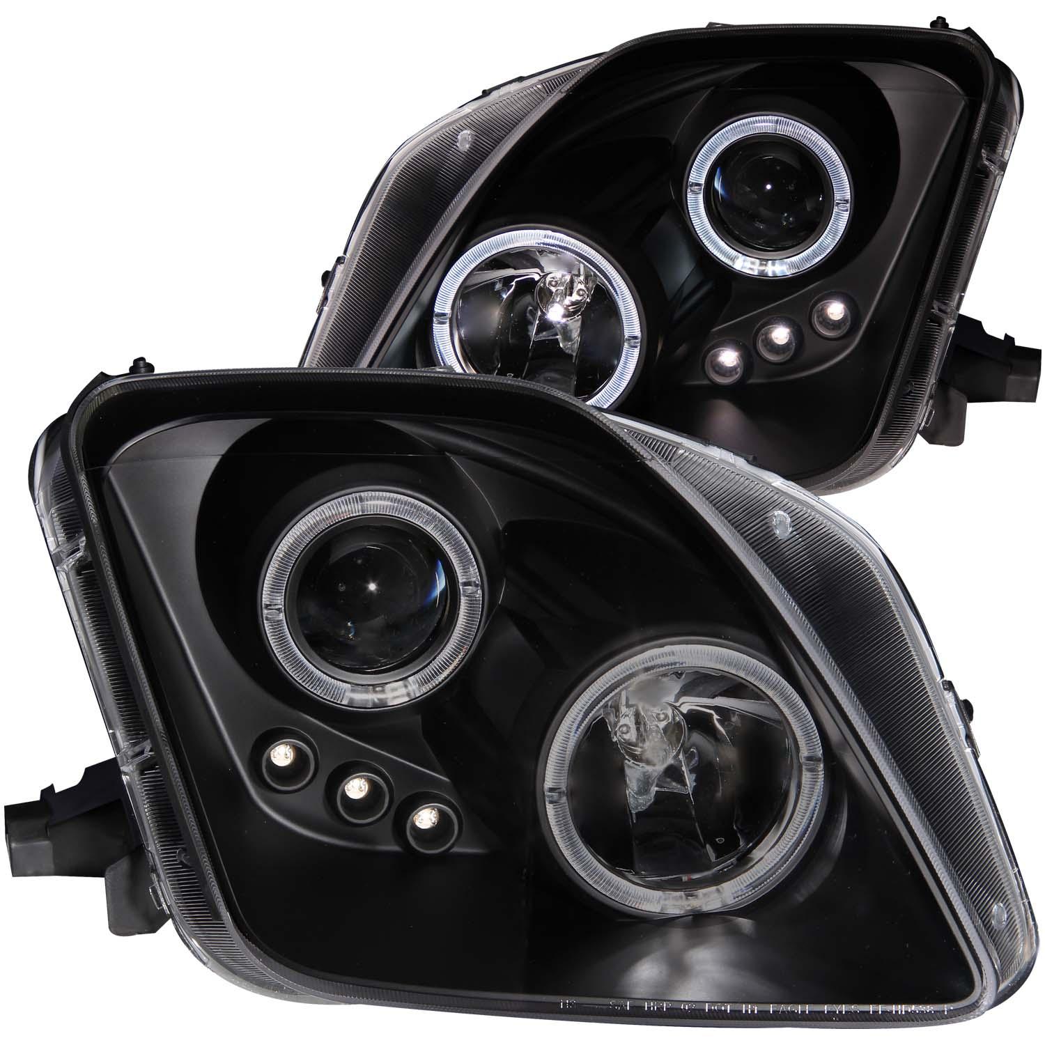 ANZO Projector Headlight Set W/Halo (1997-2001 Prelude) - 121341