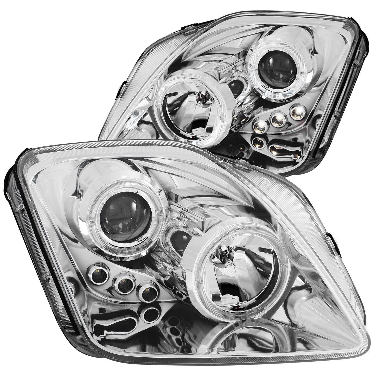 ANZO Projector Headlight Set W/Halo (1997-2001 Prelude) - 121342