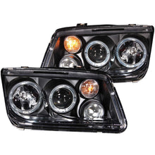 ANZO Projector Headlight Set W/Halo (1999-2005 Jetta) - 121369