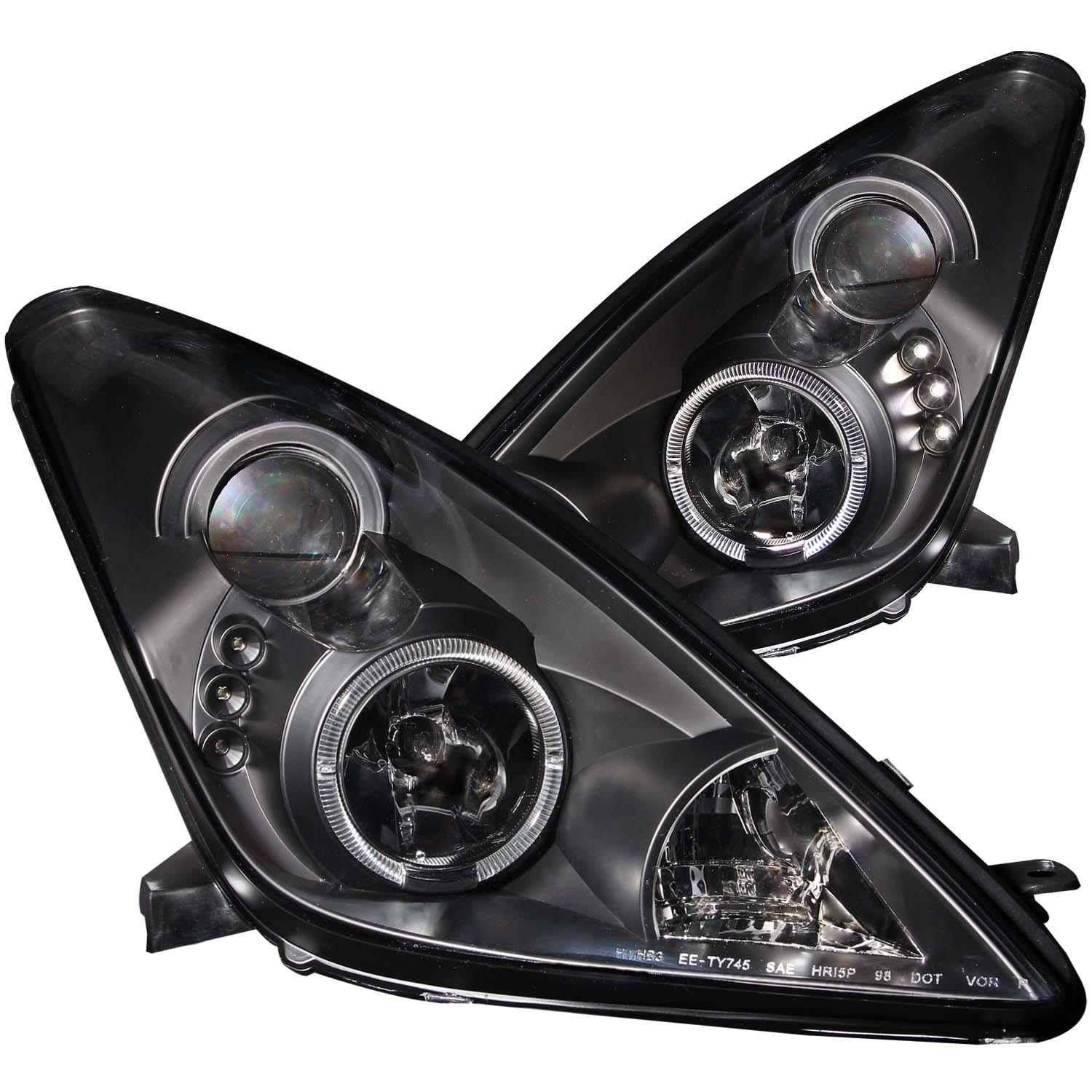 ANZO Projector Headlight Set W/Halo (2000-2005 Celica) - 121387
