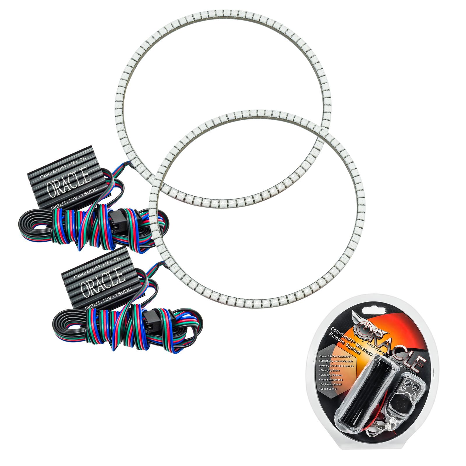 Oracle Lighting Led Waterproof Halo Kit, Colorshift (2018-2021 Wrangler) - 1214-330