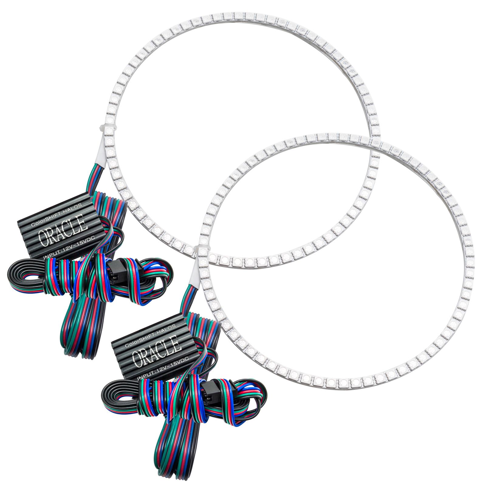 Oracle Lighting Led Waterproof Halo Kit, Colorshift - No Controller (2018-2021 Wrangler) - 1214-334