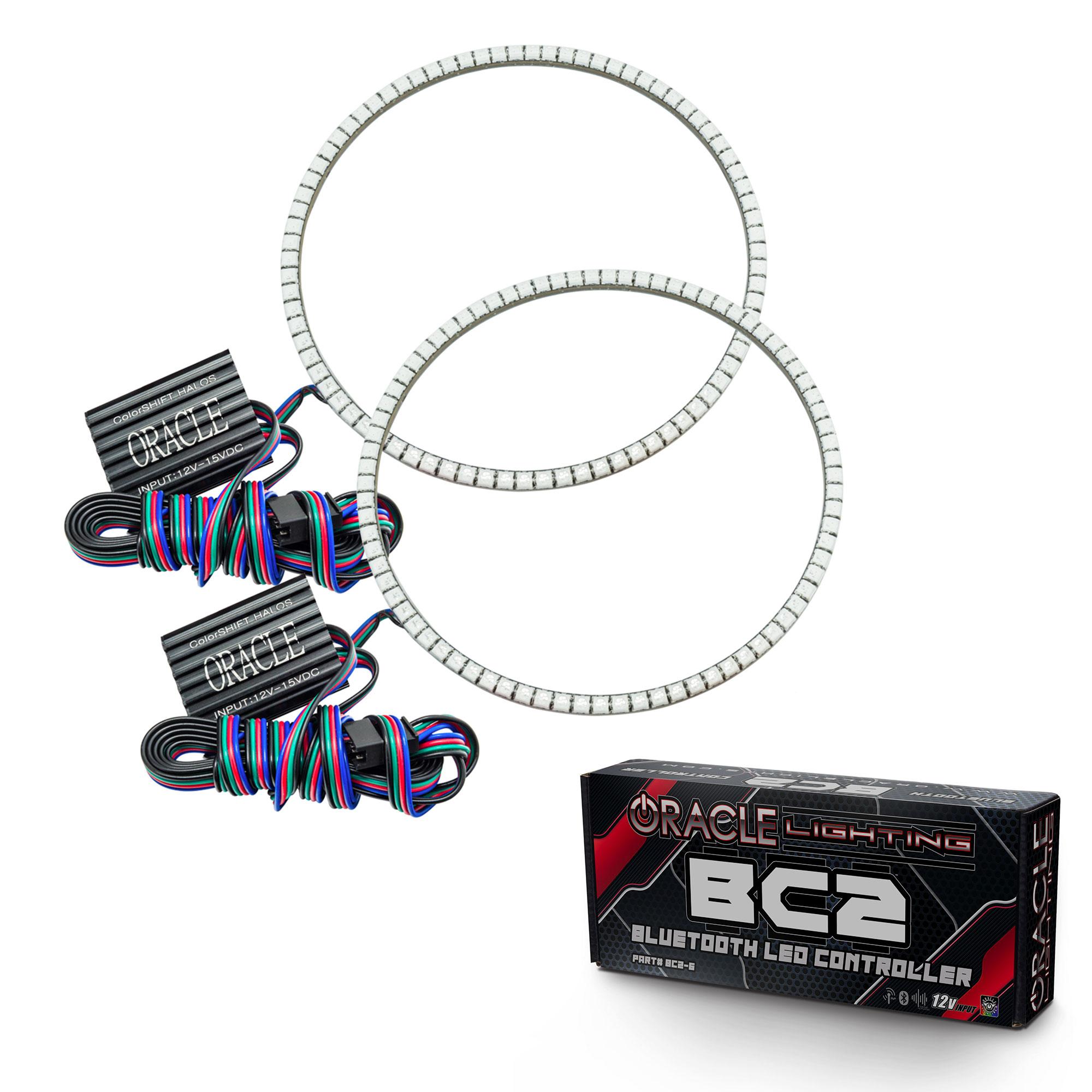 Oracle Lighting Led Waterproof Halo Kit, Colorshift - Bc1 (2018-2021 Wrangler) - 1214-335