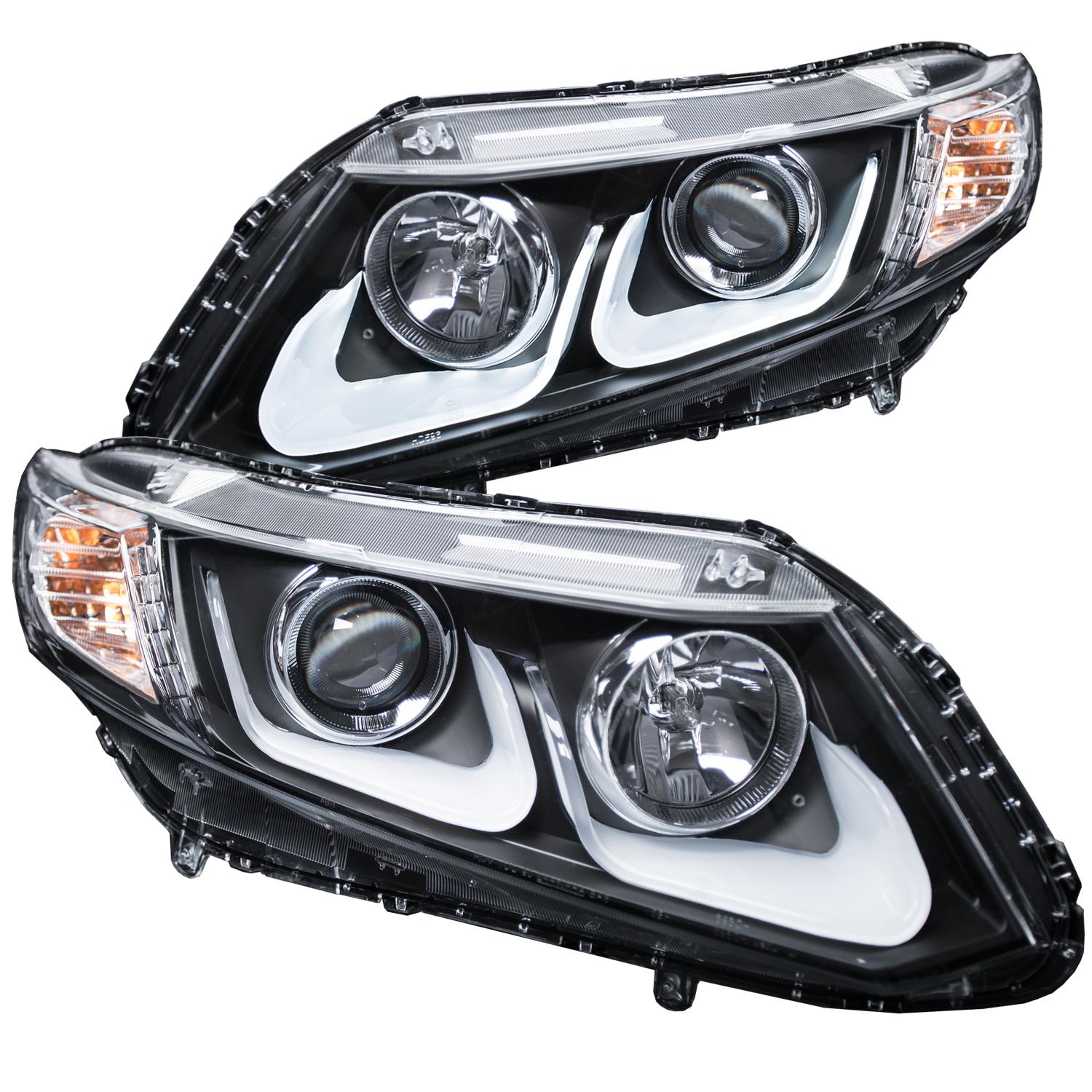 ANZO Projector Headlight Set (2012-2015 Civic) - 121479