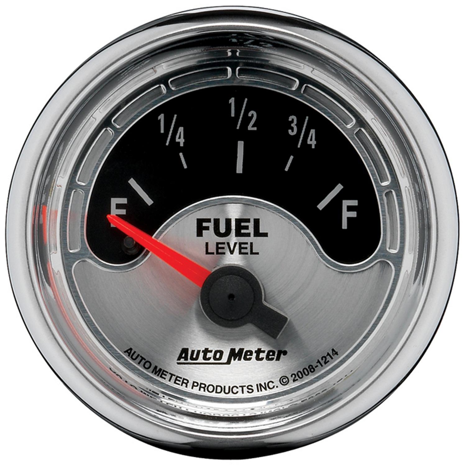 Auto Meter 2-1/16" FUEL LEVEL, 0-90 Ω, SSE, AM MUSCLE - 1214