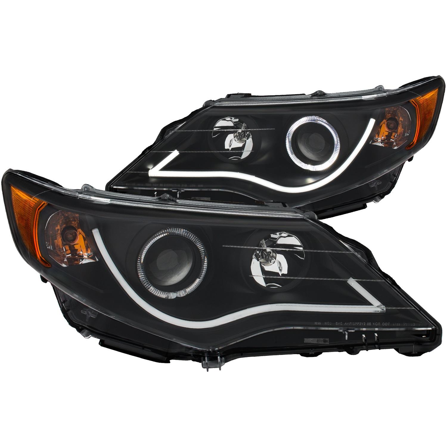 ANZO Projector Headlight Set W/Halo (2012-2013 Camry) - 121512