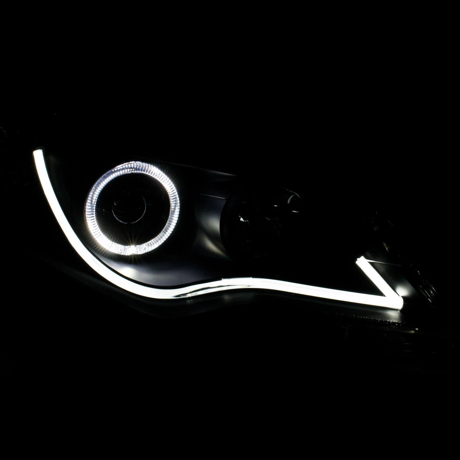 ANZO Projector Headlight Set W/Halo (2012-2013 Camry) - 121512
