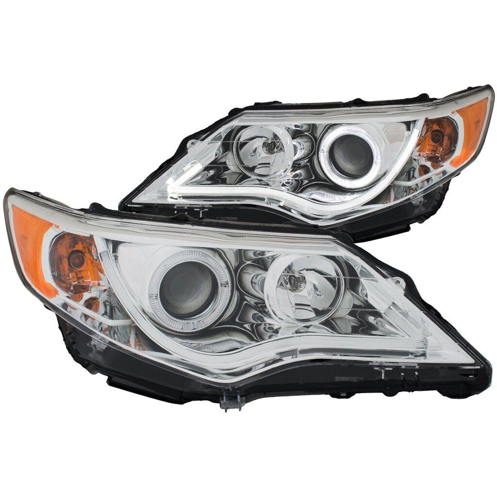 ANZO Projector Headlight Set W/Halo (2012-2013 Camry) - 121513