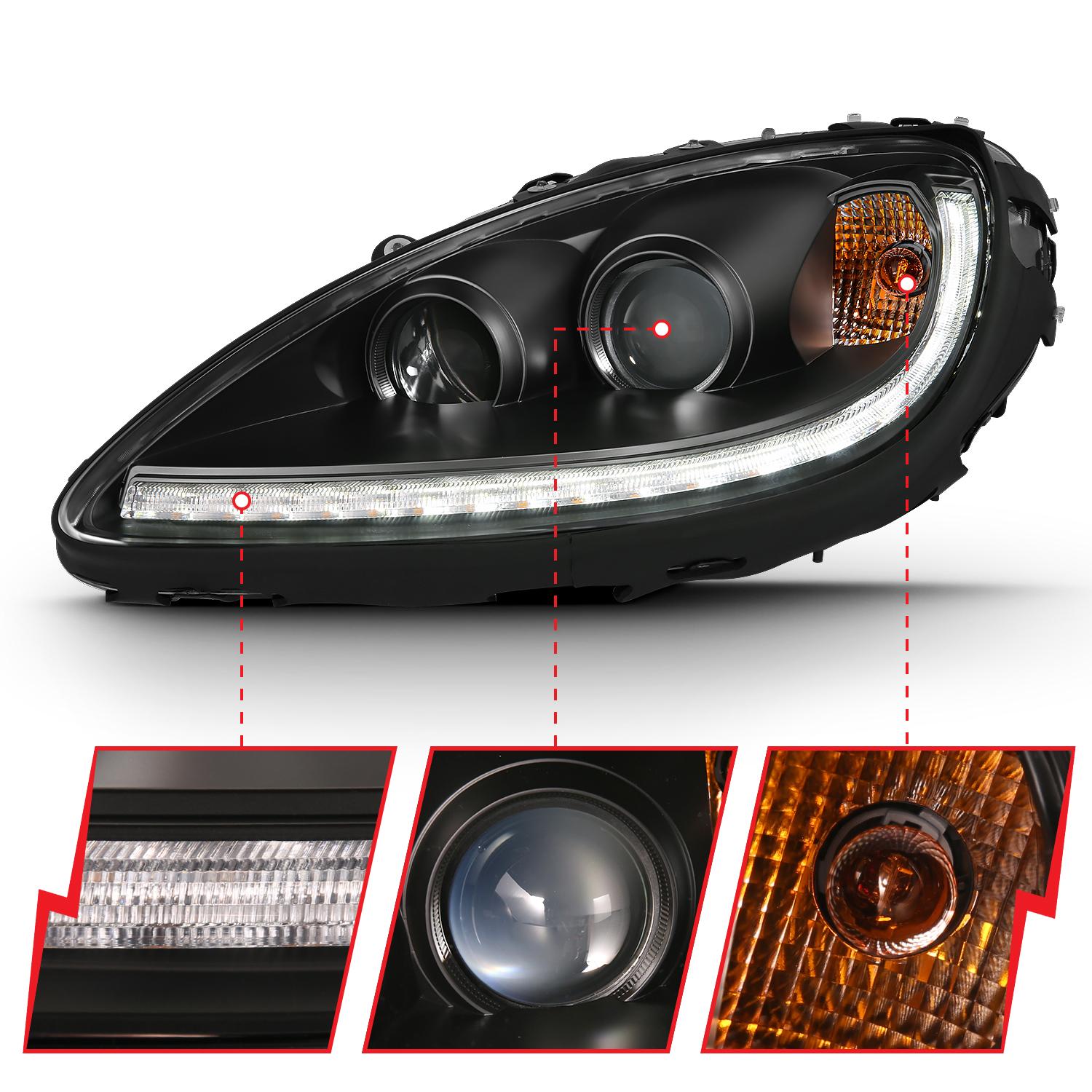 ANZO Projector Headlights (2005-2013 Corvette) - 121553