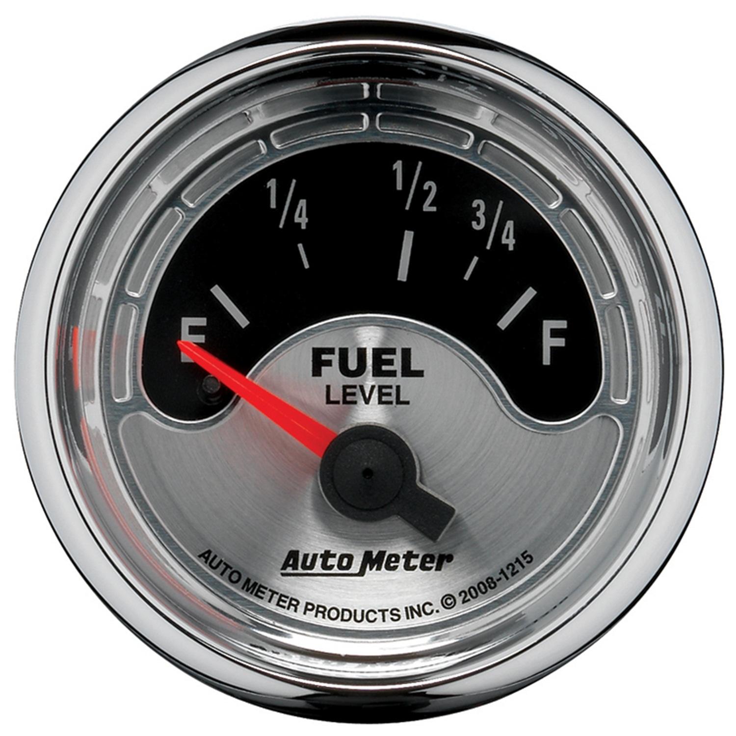 Auto Meter 2-1/16" FUEL LEVEL, 73-10 Ω, AM MUSCLE - 1215
