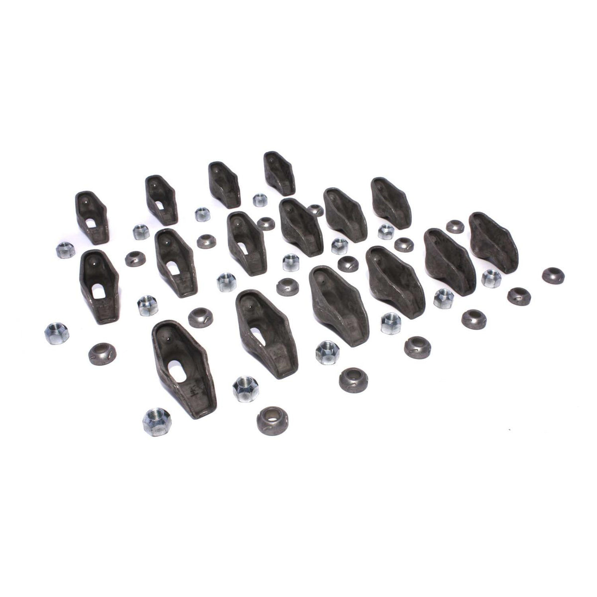 Comp Cams High Energy Nitrided Rocker Set w/ 1.5 Ratio for Chevrolet SBC w/ 3/8" Stud - 1217-16
