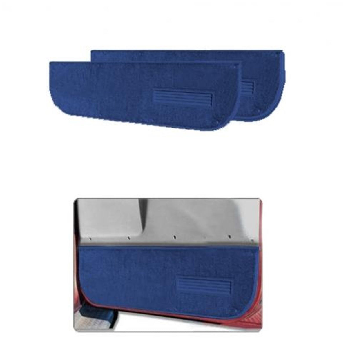 Lund Pro-Line Lower Door Panel Carpet (1973-1979 Bronco, F-100, F-150, F-250, F-350) - 121904