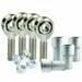 QA1 4-Link Component Kit, W/O Panhard Rod Rod Ends, Spacers & Jam Nuts - 1682-120