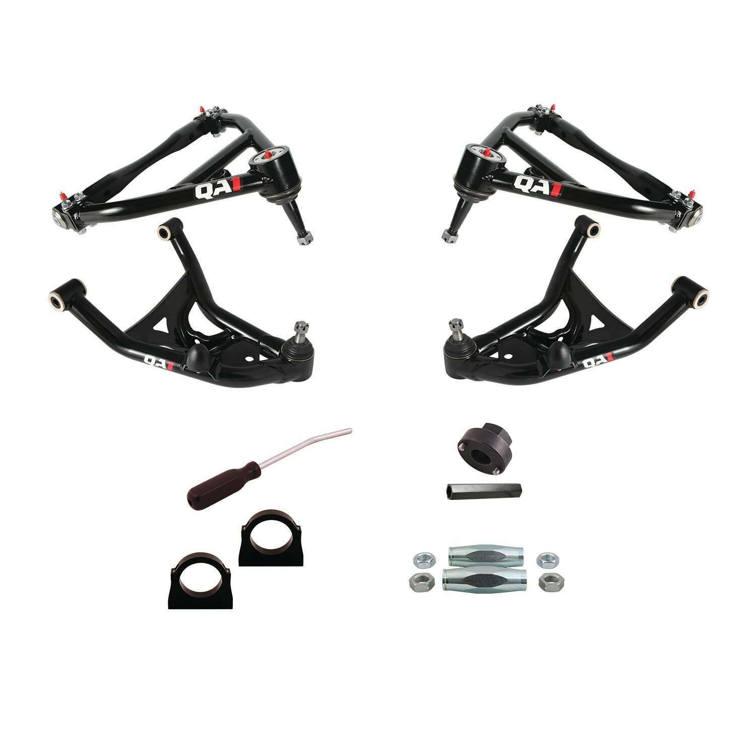 QA1 Drag Kit 2.0, Level 3, F-Body, 70-81 Gm F-Body, W/O Shocks (1970-1981 Camaro, Firebird) - DK33-GMF2