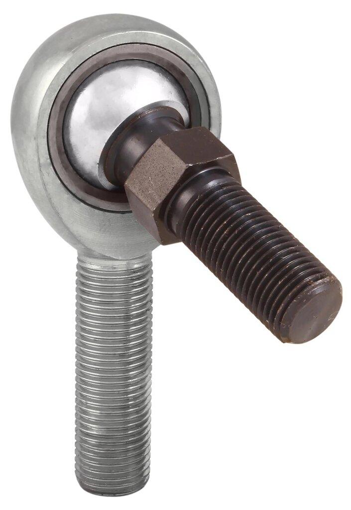 QA1 Rod End (K) 3-Pc Carbon M-L 3/16-1/4 Stud - KML3-4S