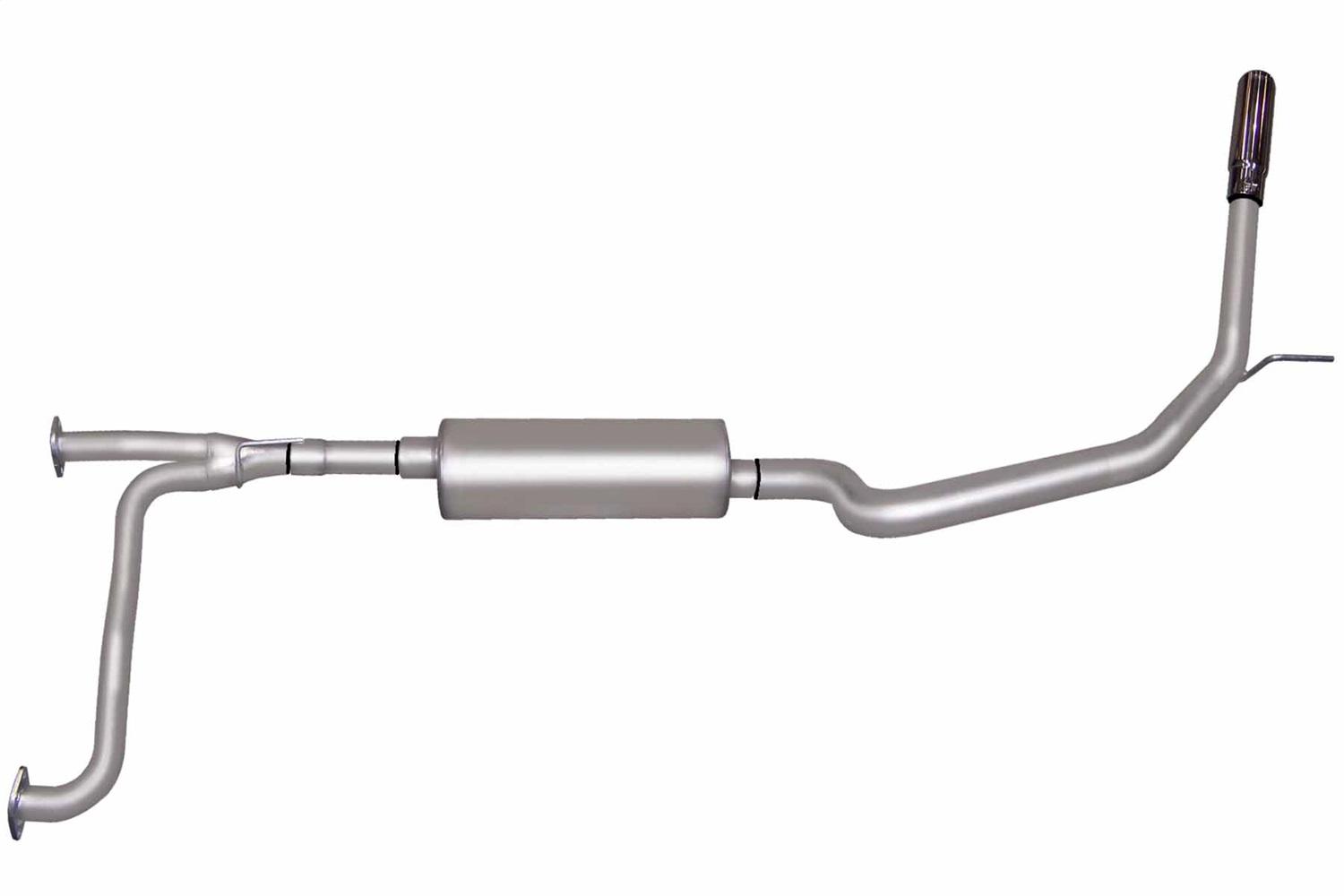 Gibson Exhaust Cat-Back Single Exhaust System; Aluminized (2004-2011 QX56, Armada, Pathfinder Armada) - 12213