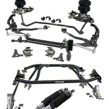 Ridetech HQ Air Suspension System With Hub Spindles For 1961-1965 Falcon. - 12280296