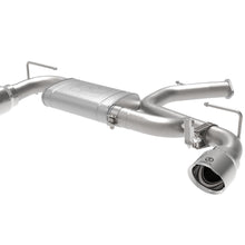 aFe Takeda 3" 304 Stainless Steel Axle-Back Exhaust System - Polished Tip (2021-2022 Hyundai Veloster N L4-2.0L (t)) - 49-37029-P