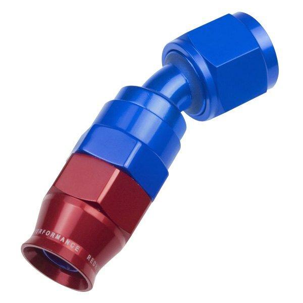 Redhorse Performance -06 AN 30 Degree PTFE reusable  Hose End - Blue - -244559