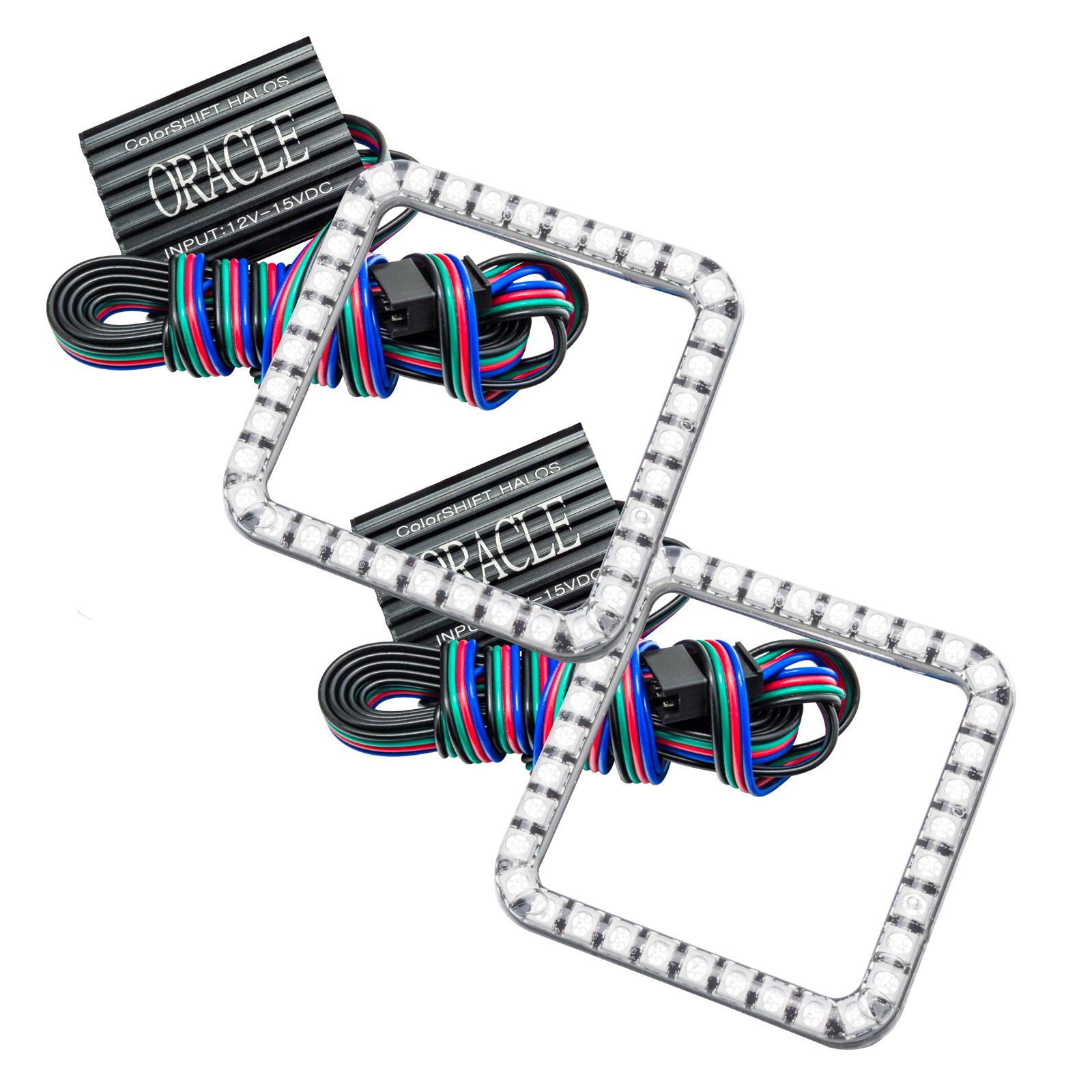 Oracle Lighting Led Fog Halo Kit, Colorshift (2006-2007 Ranger) - 1232-333