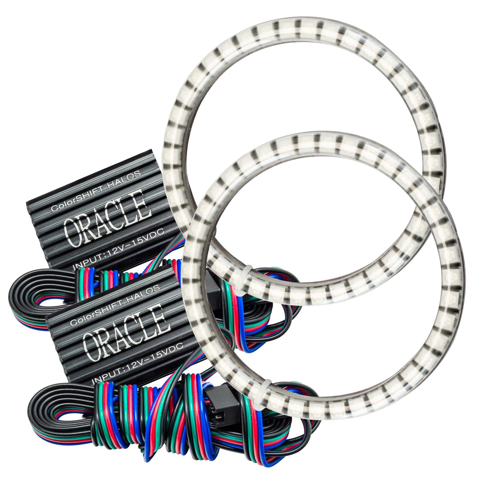 Oracle Lighting Led Fog Halo Kit, Colorshift (2015-2021 Challenger, Charger) - 1236-333