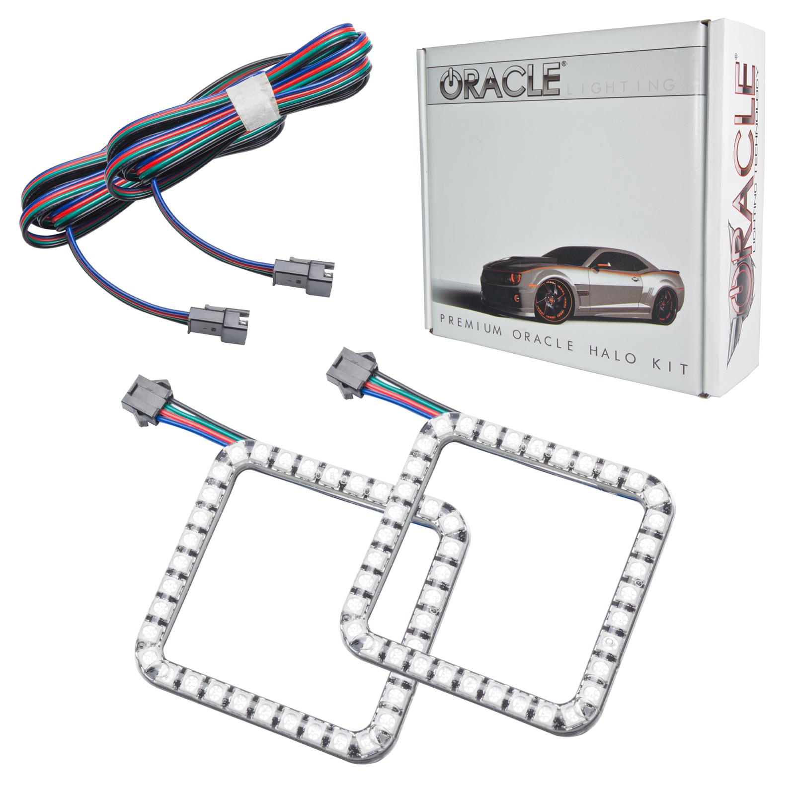 Oracle Lighting Led Fog Halo Kit, Colorshift (2005-2007 F-250, F-250 Super Duty, F-350, F-350 Super Duty) - 1241-333