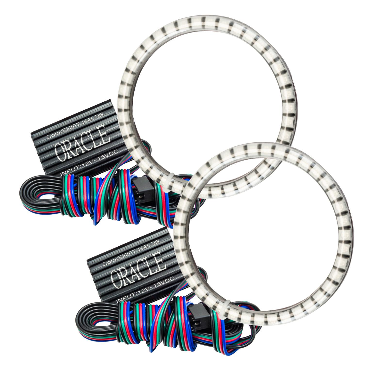 Oracle Lighting Led Waterproof Fog Halo Kit, Colorshift (2014-2015 Chevrolet Fitment) - 1248-333
