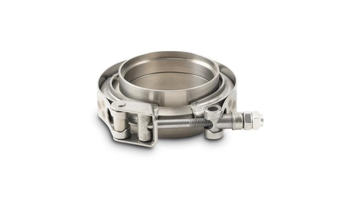 Vibrant Performance Titanium V-Band Flange Assembly For 2.5" O.D. Tubing - 12490