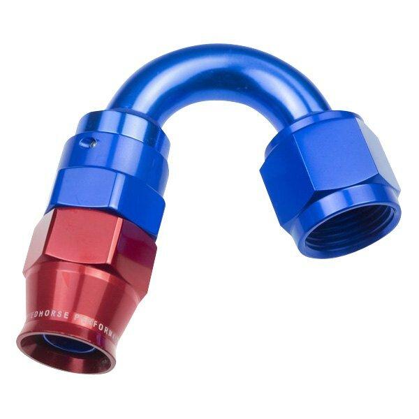Redhorse Performance -06 AN 150 Degree PTFE reusable  Hose End - Blue - -237254