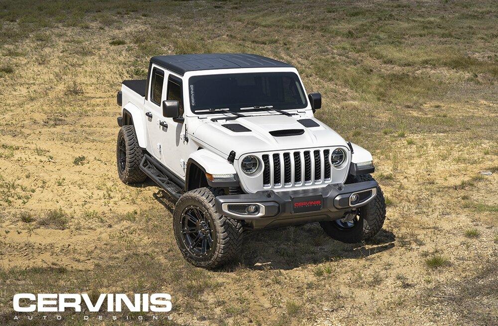 Cervinis 1251 Stalker Hood With Side Louvers (2018-2022 Wrangler/Gladiator JL)