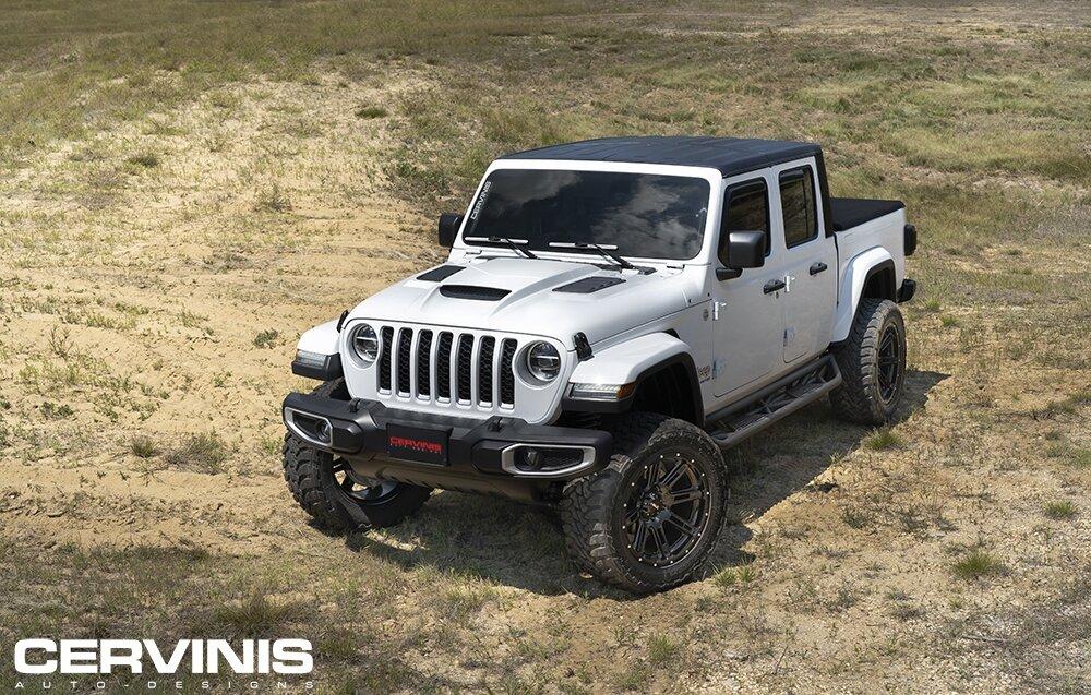 Cervinis 1251 Stalker Hood With Side Louvers (2018-2022 Wrangler/Gladiator JL)