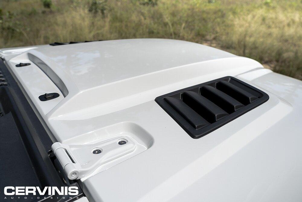 Cervinis 1251 Stalker Hood With Side Louvers (2018-2022 Wrangler/Gladiator JL)