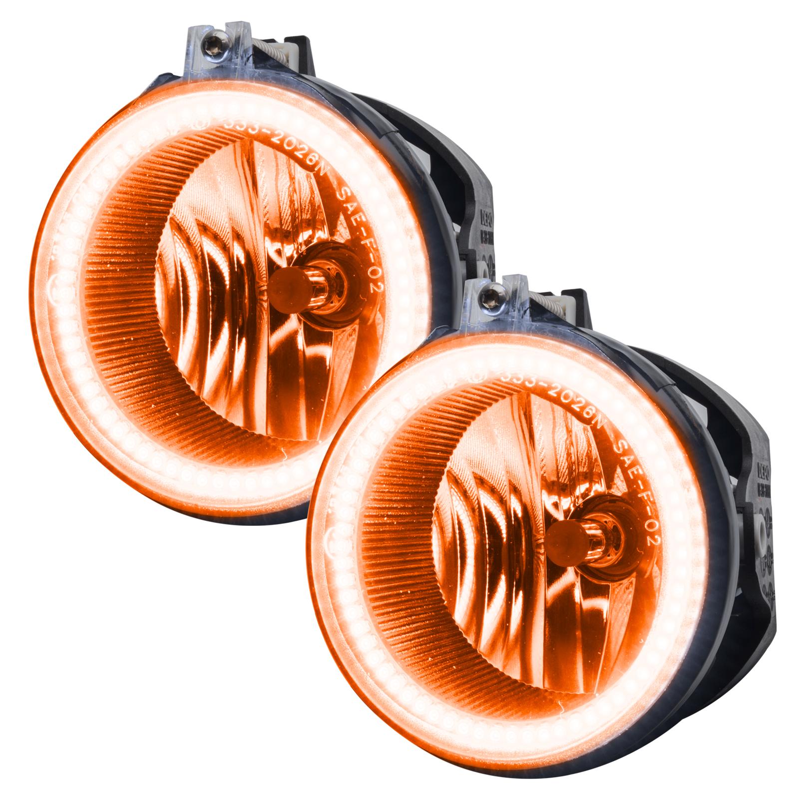 Oracle Lighting Led Waterproof Fog Halo Kit, Amber (2008-2014 Challenger) - 1253-005