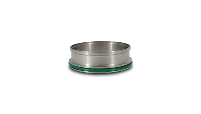 Vibrant Performance Hd Clamp Titanium Weld Ferrule With O-Ring For 3.50" O.D. Tubing - 12587