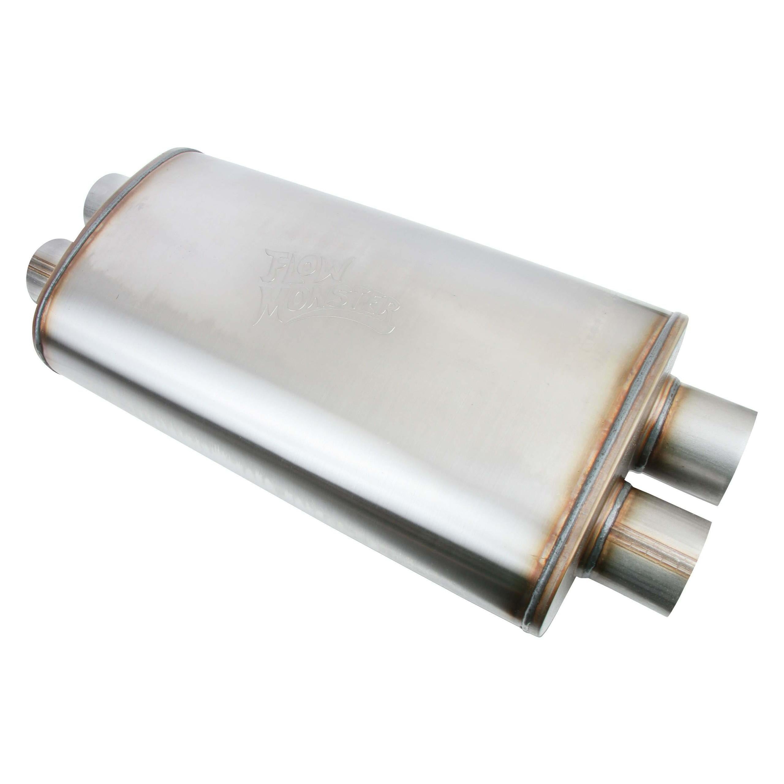 Flowmonster 409SS OVAL CASE ABSORPTION MUFFLER - 12599-FM