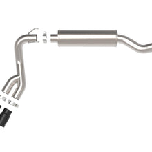 AFE Large Bore-HD DPF-Back Exhaust System w/ Black Tip (2019-2021 2500, 3500) - 49-42082-B