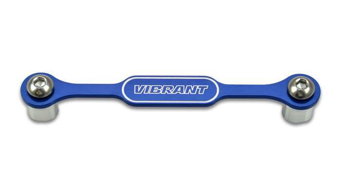 Vibrant Performance Anodized Blue Boost Brace With Aluminum Dowels - 12647