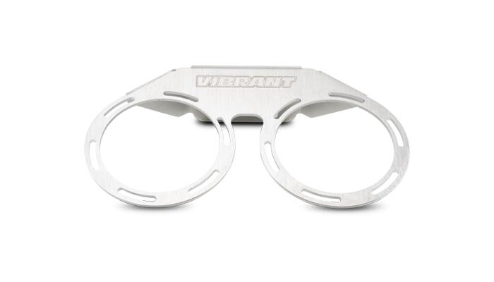 Vibrant Performance Catch Can Dual Can Mount Bracket - 12779