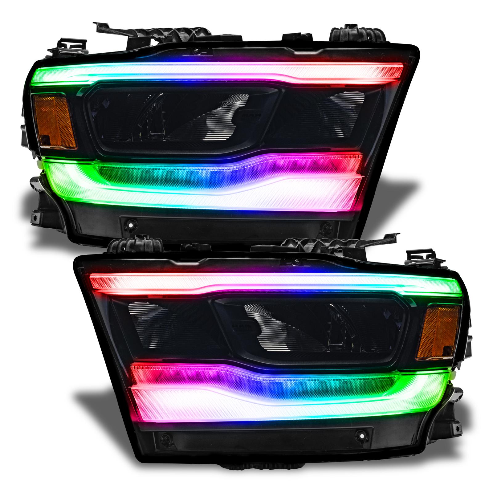 Oracle Lighting 2019-2020 Dodge Ram Oracle Rgbw Headlight Drl Upgrade Kit (2019-2021 1500) - 1281-330