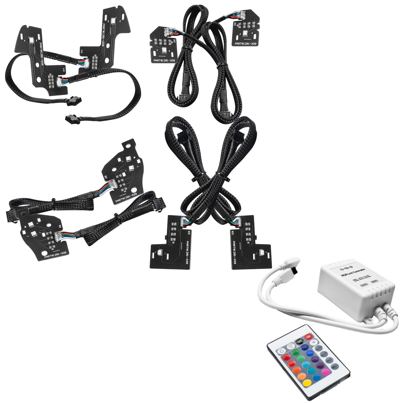 Oracle Lighting 2019-2020 Dodge Ram Oracle Rgbw Headlight Drl Upgrade Kit (2019-2021 1500) - 1281-504
