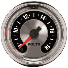 Auto Meter 2-1/16" VOLTMETER, 8-18V, AMERICAN MUSCLE - 1282