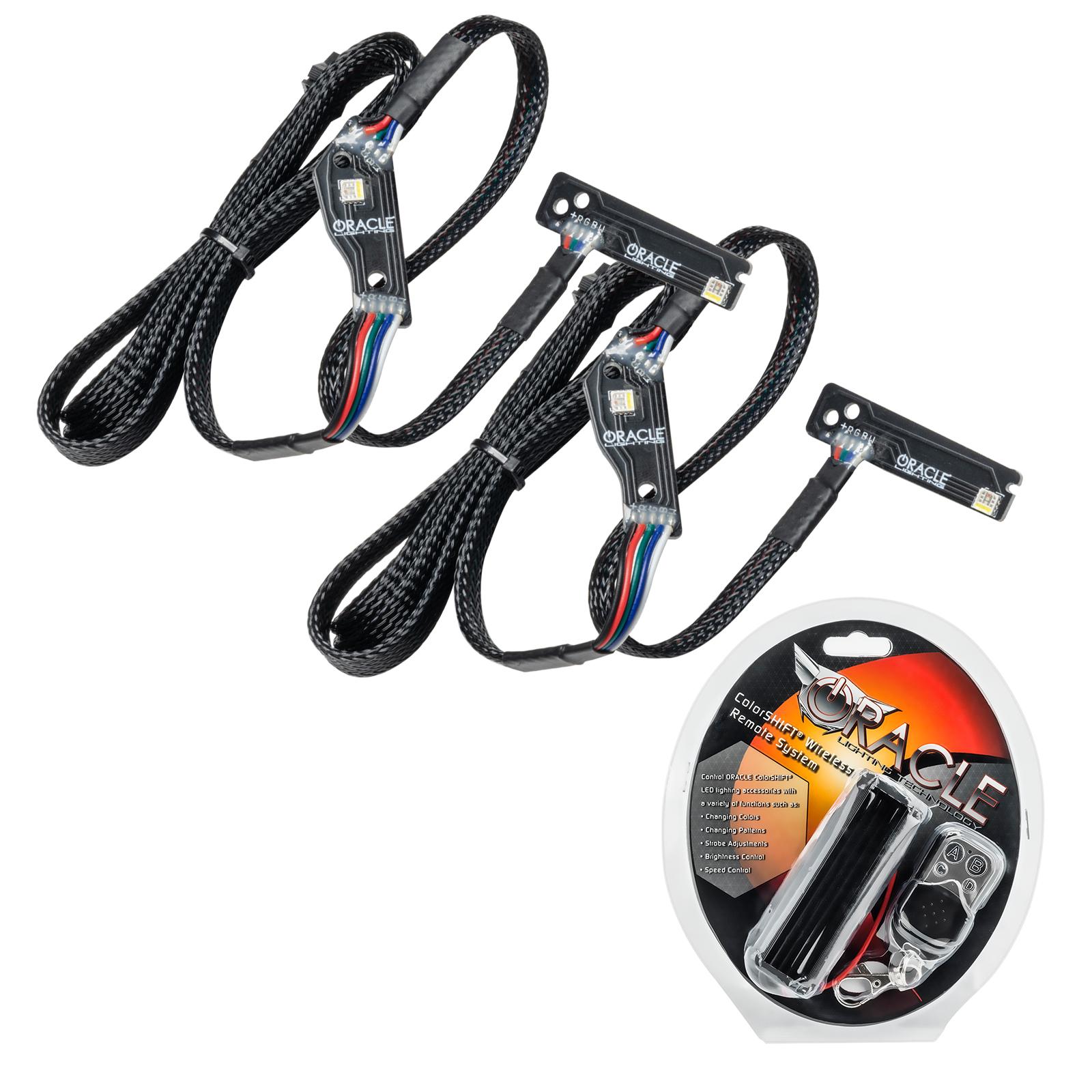 Oracle Lighting Colorshift Lightning Bolt Rgbw Headlight Drl Upgrade (2015-2021 GT-R) - 1283-330