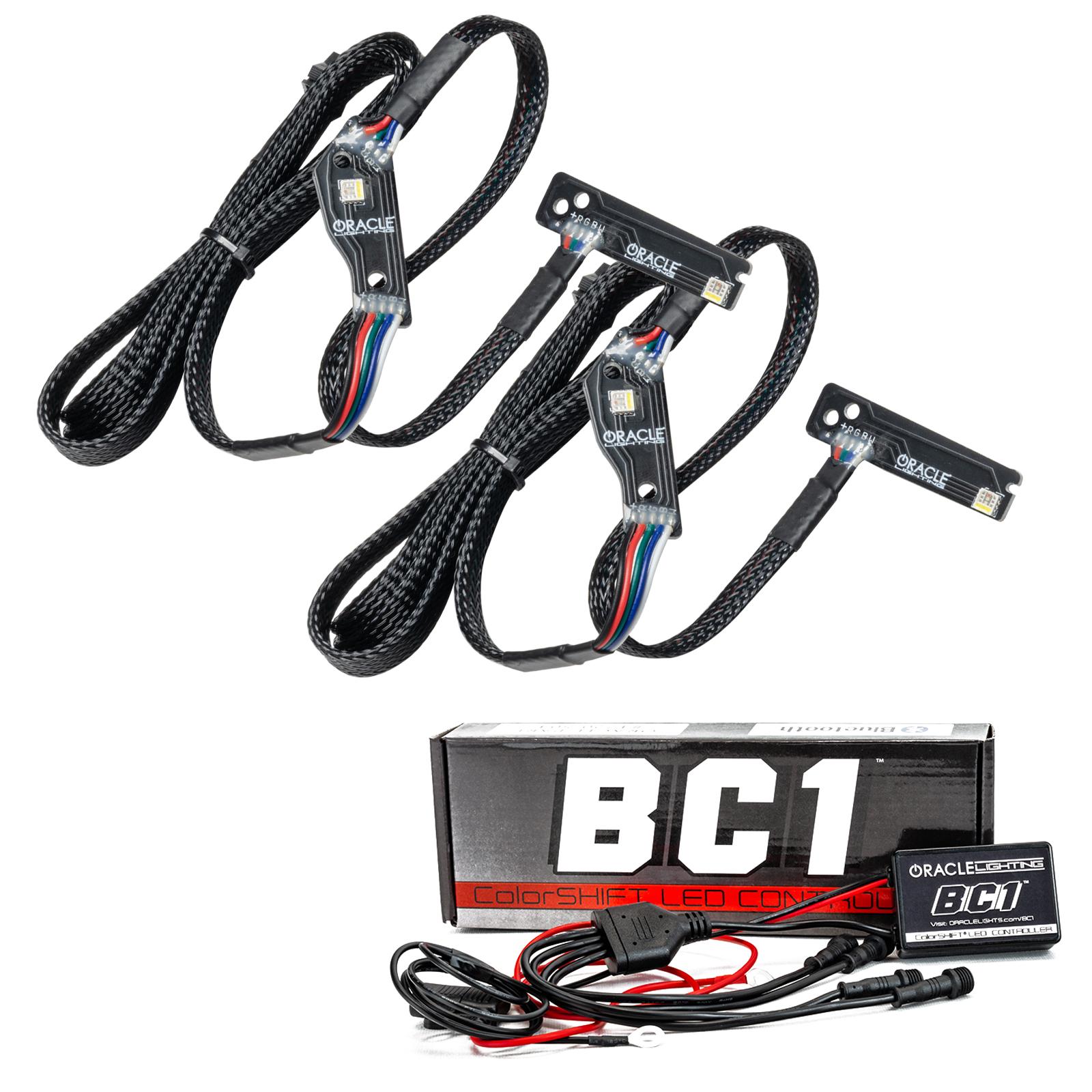 Oracle Lighting Colorshift Lightning Bolt Rgbw Headlight Drl Upgrade (2015-2021 GT-R) - 1283-335