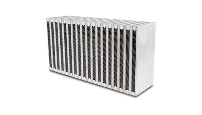 Vibrant Performance Vertical Flow Intercooler Core; 6"W X 11.80"H X 3"Thick - 12841