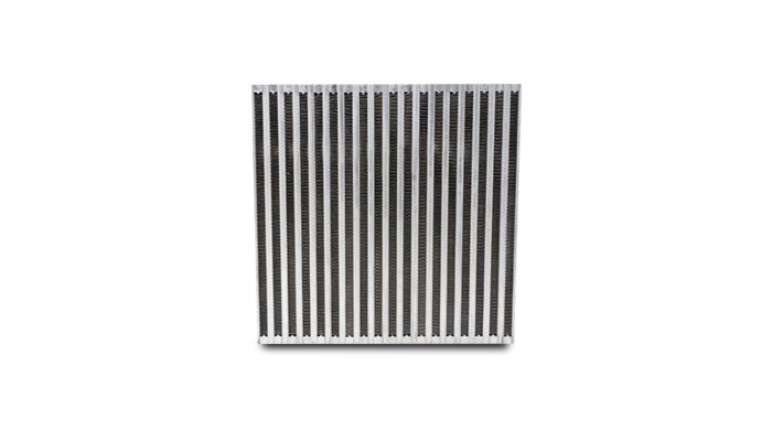 Vibrant Performance Vertical Flow Intercooler; 12"W X 12"H X 3.5"Thick - 12850