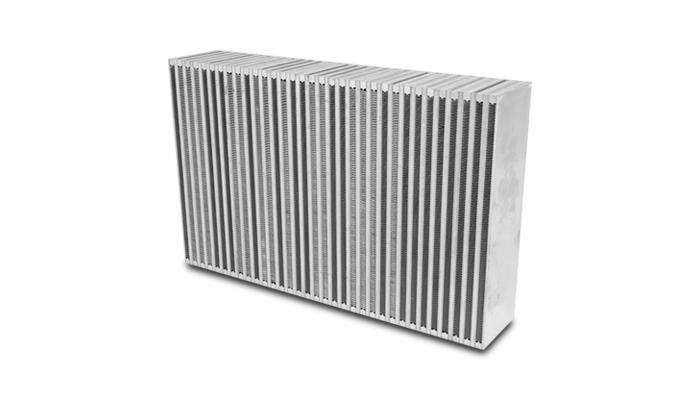 Vibrant Performance Vertical Flow Intercooler; 22"W X 14"H X 4.5"Thick - 12853