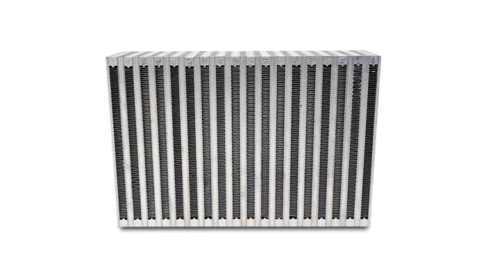 Vibrant Performance Vertical Flow Intercooler; 12"W X 8"H X 3.5"Thick - 12857
