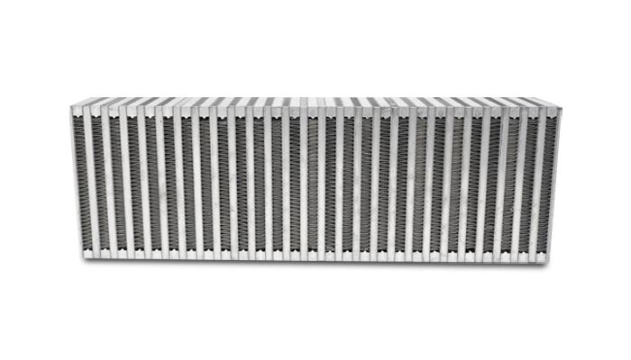 Vibrant Performance Vertical Flow Intercooler; 24"W X 8"H X 3.5"Thick - 12859