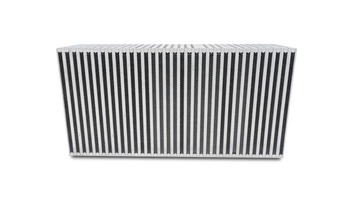 Vibrant Performance Vertical Flow Intercooler; 22"W X 11"H X 6"Thick - 12866