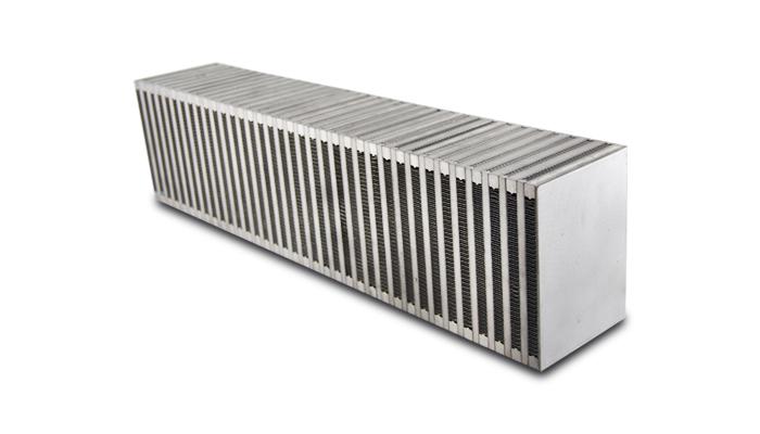 Vibrant Performance Vertical Flow Intercooler Core 24" Wide X 6" High X 4.5" Thick - 12868